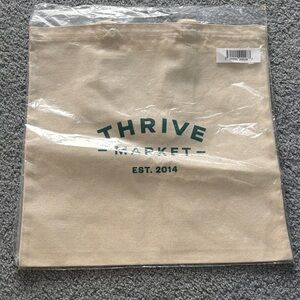 Thrive Cream Tote Bag
